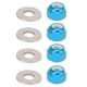 thumbnail image 3 of Tuerca de bloqueo hexagonal de rueda apta para wltoys 1/14 144001 accesorio de actualización de coche RCA949-49R azul, 3 of 9