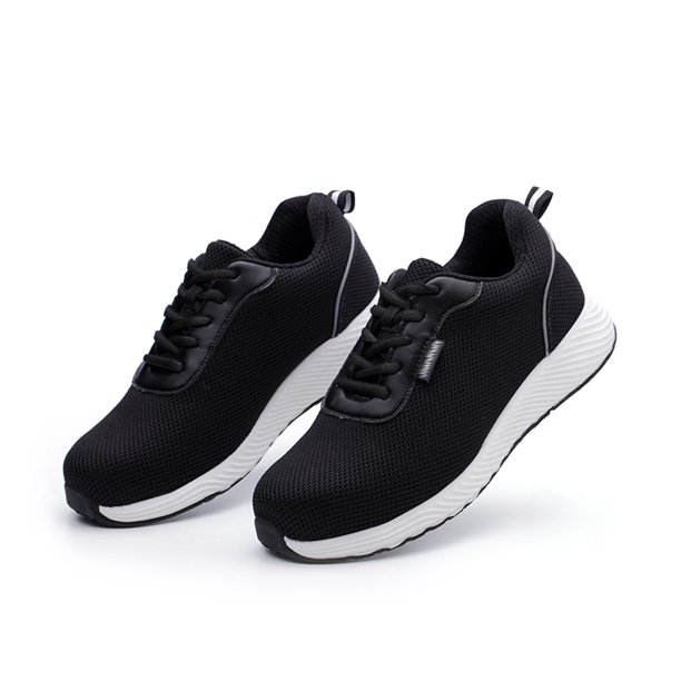 Zapatos de seguridad Zapatos de seguridad con punta de acero Zapatos de protección laboral para hombres, mujeres, zapatillas de trabajo, transpirables, ligeros, industriales y de construcció 1 1