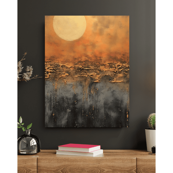 Warmth and Light - Sun Canvas Wall Art