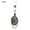 Black, variant on SagaSave 1/2 Pcs Retractable Badge Holder Reel Key Ring and Badge Strap Black