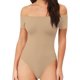 thumbnail image 1 of Xishao Body de manga larga sin mangas con un hombro descubierto, para mujer Xishao ropa, 1 of 2