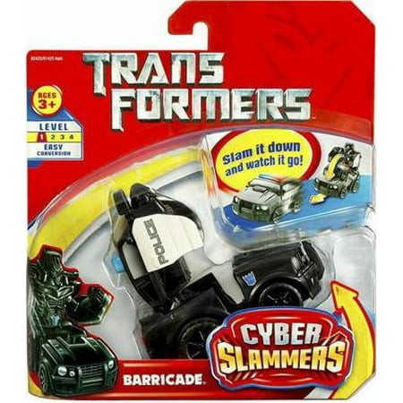 transformers cyber slammer barricade