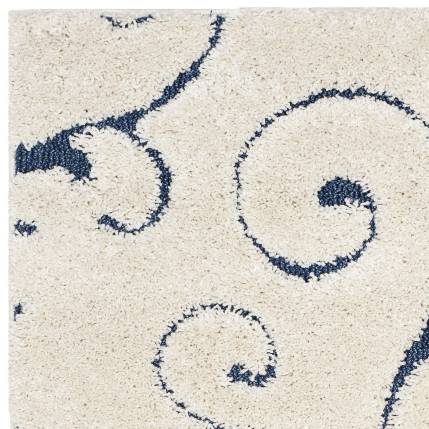 SAFAVIEH Florida Douglas Floral Vines Shag Area Rug