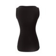 thumbnail image 5 of Tank Tops for Women Sequin Slim Round Neck Tank Top Black 2XL, 5 of 6