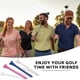 thumbnail image 4 of Black Gold Niuniu Tees de golf, 2 3/4 pulgadas, 70 unidades, Tee de golf de madera profesional de lujo, Tee de golf de madera dura natural, 4 of 5