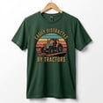 thumbnail image 4 of Easily Distracted by Tractors T-Shirt | Retro Farm Tractor Graphic, 4 of 4