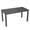 Gray, variant on Wingyz Outside Dining Table with Umbrella Hole, Patio Dining Table 1PC, Black