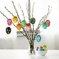 thumbnail image 5 of Shininglove 30 Pieces Easter Eggs Decorations Kit White Blank DIY Easter Egg Paint Kit with Rope, 8 Pens for Party Supplies, 5 of 6