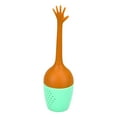 thumbnail image 1 of WHEANG Tea Diffuser Heat Non Stick Easy To Use Silicone Funny Hand Gestures Tea Infuser For Home, 1 of 8