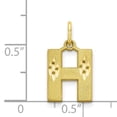 thumbnail image 3 of 10k Initial H Charm, 3 of 3