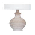 thumbnail image 2 of Sandy Table Lamp in White Ceramic, 2 of 4