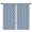 Blue Geometric Striped-1, variant on Blackout Kids Curtains,Blue Geometric Striped Pattern Childrens Insulated Curtains Set Of 2,Bedroom Essentials,Toddler Room Decor 42x54in(106x137cm)
