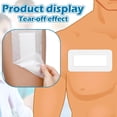 thumbnail image 3 of Qucyy 45 Pcs Bordered Gauze Island Dressing Individually Wrapped Gauze Pads Waterproof Border Dressing Adhesive Patches Post Shower Breathable Borders Wound Dressing for First Aid and Medical, 3 of 5