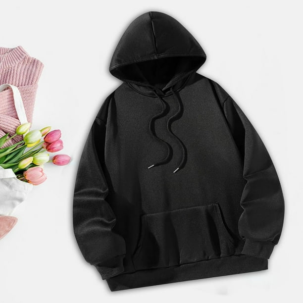Sudadera con capucha Moda para mujer Sudadera con capucha Ropa deportiva Sueteres de moda comodos Sudaderas con capucha para mujeres para viajes de l L Walmart en linea