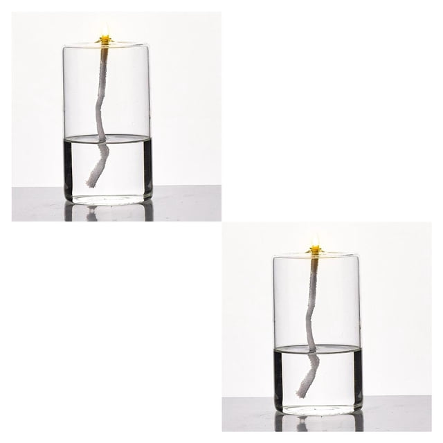 Cateissary líquida de la lámpara de aceite de la del aceite de cristal claro para la decoración Type1