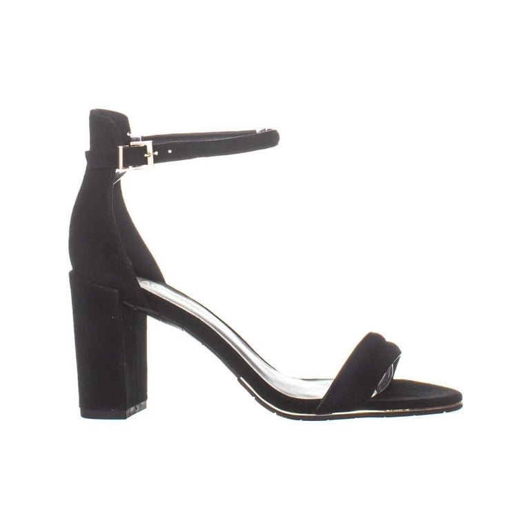 Womens Kenneth Cole REACTION Lolita Ankle Strap Dress Sandals Black 7 US 37.5 EU Walmart