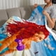 thumbnail image 3 of La Sirena Negra anti-pilling, suave, ligera, esponjosa y acogedora de lujo para hogar y cocina – Perfecta para niños y adultos,100X130cm, 3 of 6
