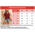 thumbnail image 4 of Cuteduck Women's Hooded V-Neck Short Sleeve T-Shirt, Summer Loose Fit Button Down Top S-XXL, 4 of 6