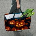 thumbnail image 7 of Pumpkin Large Capacity, Foldable Reusable Tote Bag - Oxford Cloth Storage Bin, Laundry Bag, Storage Bag, 7 of 7