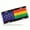 Colorful Star Striped Flag, variant on Cross with Psalm Front License Plate, Metal License Plate, Funny Standard Plates Personalized Novelty Decorative For Men/Women/Boys/Girls Car 6×12 Inch