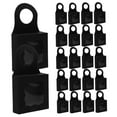 thumbnail image 5 of FRCOLOR Black PVC Cardboard Gift Box with Window for Storage Foldable and Hanging Design 25pcs, 5 of 8