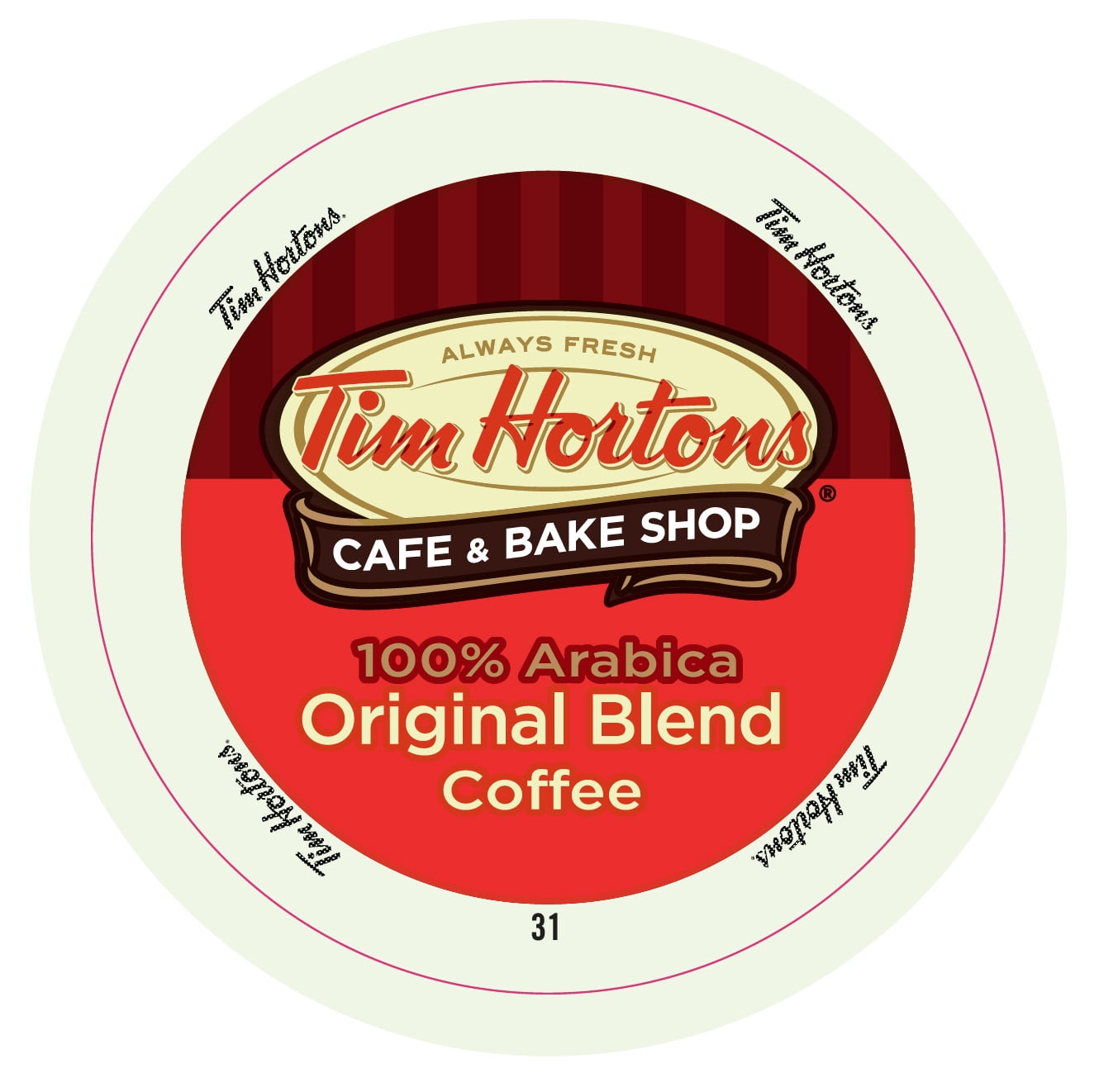 Tim Hortons Coffee KCups, Original Blend, 48 Count