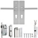 thumbnail image 2 of European Style Door Handle Lock, Mechanical Security Lock for Bedroom, Living Room, 2 of 4