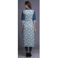 thumbnail image 4 of Bimba Kurta en Rayonne Imprimée pour Femmes Vêtements d'Été Droits, 4 of 6
