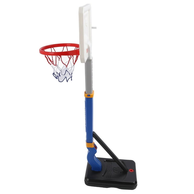 Pool Basketball Hoop, 138cm Pool Basketball Game Easy To Install 5 Gears Height Adjustable for Outdoor Play