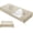 Beige, variant on 36" x 18" x5" Outdoor Olefin Water-Resistant Bench Cushion, Weather and Fade Resistant Patio Furniture Thickened Seat Pad with Handle and Adjustable Straps Ideal for Lawn