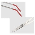 thumbnail image 3 of Pinzas para Alimentación de Reptiles, Pinzas para Acuario con Punta de Goma, Pinzas para Terrario de 10.63 pulgadas en Rojo, 3 of 6