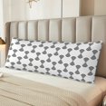 thumbnail image 4 of KLL Ultra Soft Microfiber Body Pillow Cover/Pillowcases 20"x54" with Hidden Zipper Closure-Signal Icon, 4 of 5