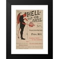 thumbnail image 2 of Art Young 17x24 Black Modern Framed Museum Art Print Titled - Hell - Up to Date (1893), 2 of 5