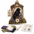 thumbnail image 2 of Always Near 3D Fabric Poke Art Memory Lantern Kit, 3D Fabric Poke Art Kit for Adults with Bird Design, No-Sew DIY Keepsake for Memorial Spaces and Home Display, 2 of 6