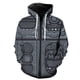 thumbnail image 1 of Sudadera con capucha y cremallera para hombre, estilo europeo y americano, estilo Harajuku de primavera, manga larga, con estampado 3D, unisex, para adolescentes., 1 of 6