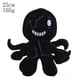 thumbnail image 2 of Muñeca de peluche Undertales Black Octopus 25 cm, 2 of 2