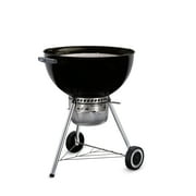 Weber Original Charcoal Grill, 22 Inch Premium Kettle Charcoal Grill, Black