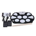 thumbnail image 5 of PEPISKY Portable Electronic Roll up Drum Pad Kit Silicon Foldable with Stick, 5 of 8