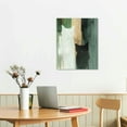 thumbnail image 2 of ONETECH Green and Gold Abstract Wall Art Green Abstract Picture Wall Decor Sage Green Abstract Painting   Modern Abstract Wall Art Green Geometric Art Print Modern  16x20 in, 2 of 5