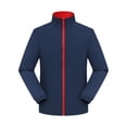 thumbnail image 5 of Ynynloco Women's Lightweight Softshell Jacket with Pockets Windbreaker Waterproof Warm Jacket for Running Golf Hiking, 5 of 5