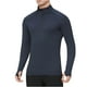 thumbnail image 2 of pstuiky camisas de manga larga para hombre, Protector solar de invierno para hombre, transpirable, de color sólido, con cremallera, cuello alto y manga larga. top de hombre xxl, 2 of 6