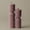 Dusty Rose, variant on LAWA Hourglass Pillar Candle - Large Beautiful Handmade Pillar Scented Soy Wax Candle Elegant Bubble Aesthetic Candle Housewarming Gift Home Room Shelf Decor Idea Sandstone (Set of 2)