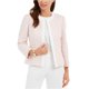 thumbnail image 1 of Kasper Mujer Checked One Button Blazer Chaqueta rosa 14P Kasper One Button, 1 of 1