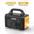 thumbnail image 4 of Portable Power Station 300W 299.5Wh Battery Bank with 120V Pure Sine Wave AC Outlet for Outdoor Camping, Hunting, Emergency Backup, and CPAP Machine, 4 of 8