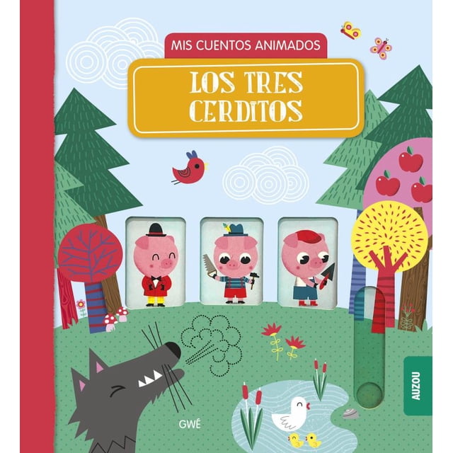 Los TRES cerditos MIS CUENTOS animados Auzou GWE