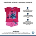 thumbnail image 5 of Textiel Trade Girl's Lilo & Stich Short Pajama Set, 5 of 5