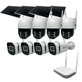 thumbnail image 1 of Kit Cámaras Vigilancia Inalámbricas Movimiento Wifi Solares, 1 of 8