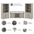 thumbnail image 3 of Cottage Grove TV Stand for 70 Inch TV with Bookcases in White - Engineered Wood, 3 of 5