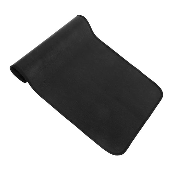 SOPOTUTU Outdoor Grill Mat  Fireproof Heat Resistant Black Glass Fiber for Deck and Patio 1Pack