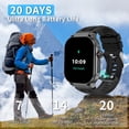 thumbnail image 6 of New Fashion Smartwatch with 2.1-inch HD Full-Screen Display, Wireless 5.3, Social Sharing, Music Playback, Al Voice Command Support, SMS Alerts, 6 of 8